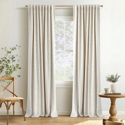 2pcs Blackout Curtains for LivingRoom