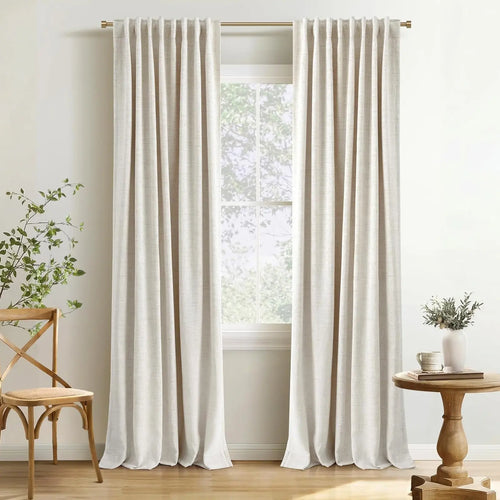2pcs Blackout Curtains for LivingRoom