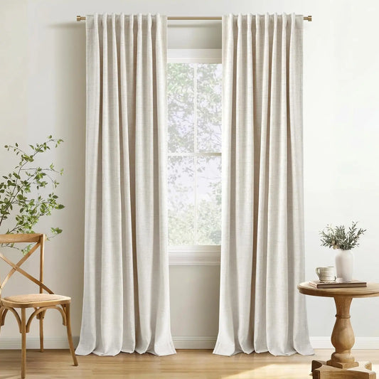 2pcs Blackout Curtains for LivingRoom