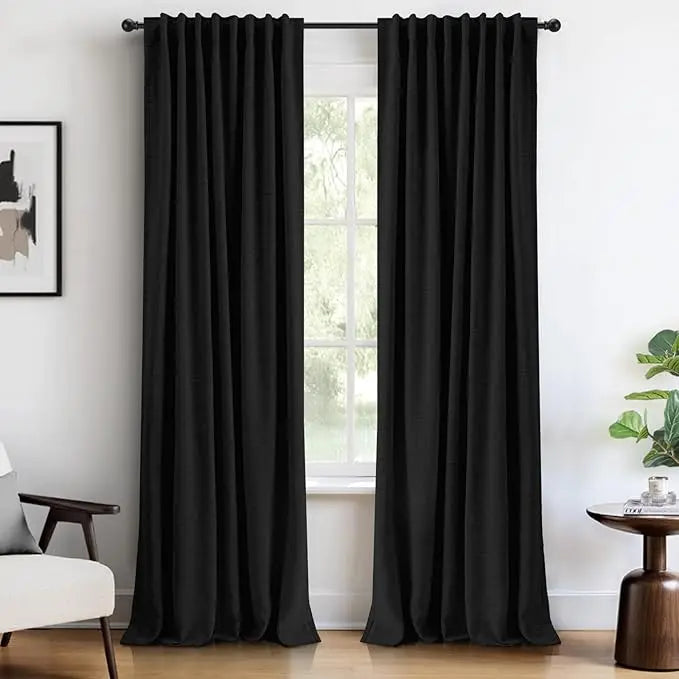 2pcs Blackout Curtains for LivingRoom