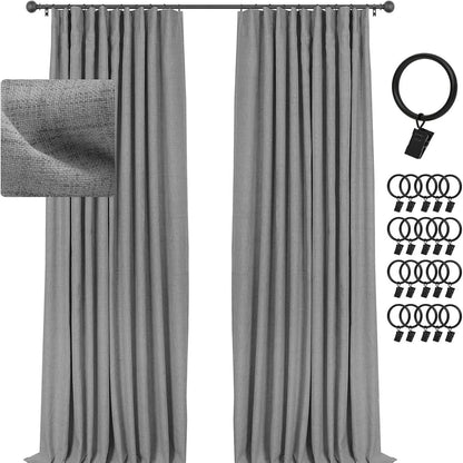 2pcs Blackout Curtains for LivingRoom