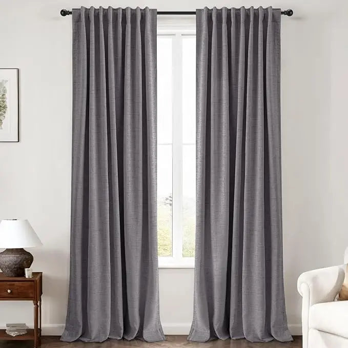 2pcs Blackout Curtains for LivingRoom